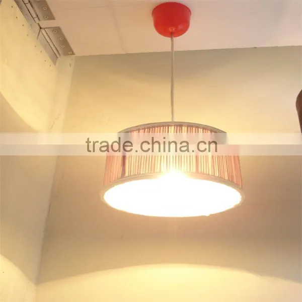 (Fabrics Lamp Shade) Drop Light E27 Plastic Lamp Holder Lighting Fittings photo-3