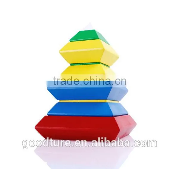 Wooden Magic Tower Intelligent Stacking Bricks