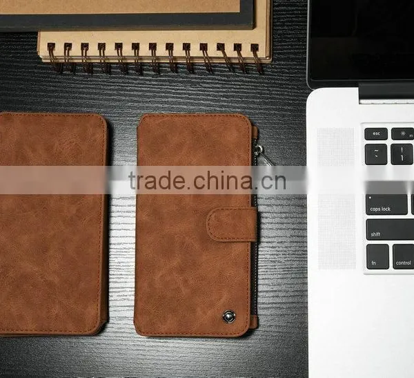 Leather Wallet Phone Cover Combo For Iphone 6/6s photo-4