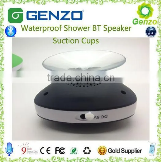 Hot Sale Triangle Shape Sucking IPX4 Mini Waterproof Bluetooth Speaker photo-4