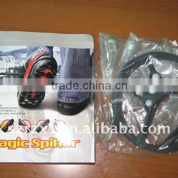 Round Shape Antislip CE Snowshoe Crampons for Spike Shoe
