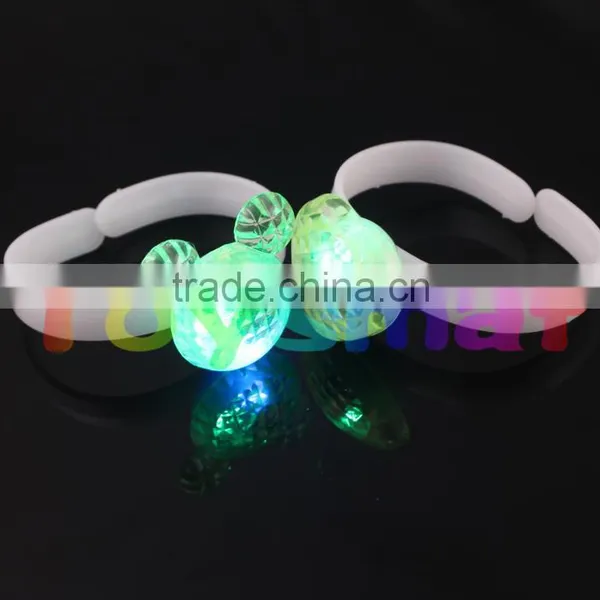 Led Cartoon Glitter Bracelet Birthday Kids Party photo-6