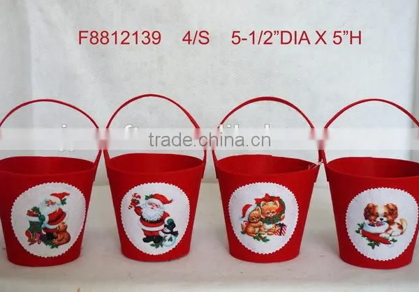 Felt Christmas Pet Food Containers photo-5