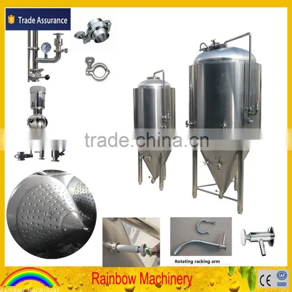 10BBL/15BBL Micro Brewery Beer Making Machine, Brewing Equipment, Beer Fermenting Equipment photo-2