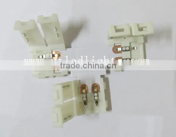 Led Strip Connector Pcb Led Connector Led Smd Pcb Board 10mm "T" Shape Smd Led Strip Connector High Quality 2 Years Warranty photo-2