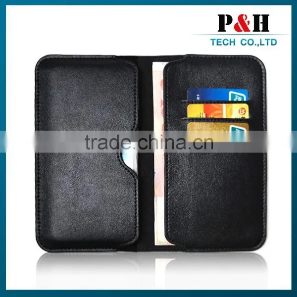 For IPhone 6 Leather Case, Wallet PU Leather Case Side Flip Cover Wit photo-5