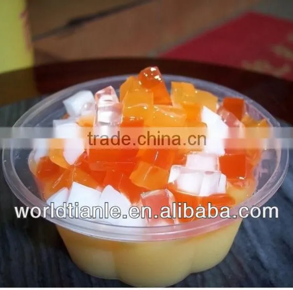 small plastic sample cups