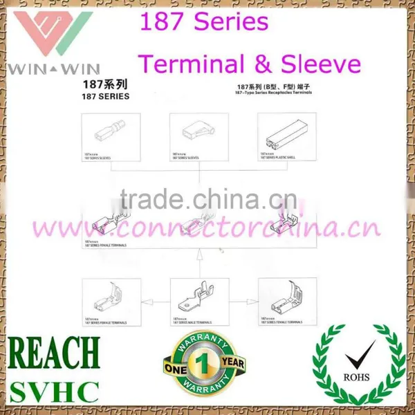 187 Brass Continuous Female Flag Terminal Middle Type photo-2