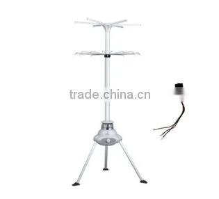 High Quality Space Saving PTC Electric Heated Clothes Dryer With Anion and Towel Rack photo-3