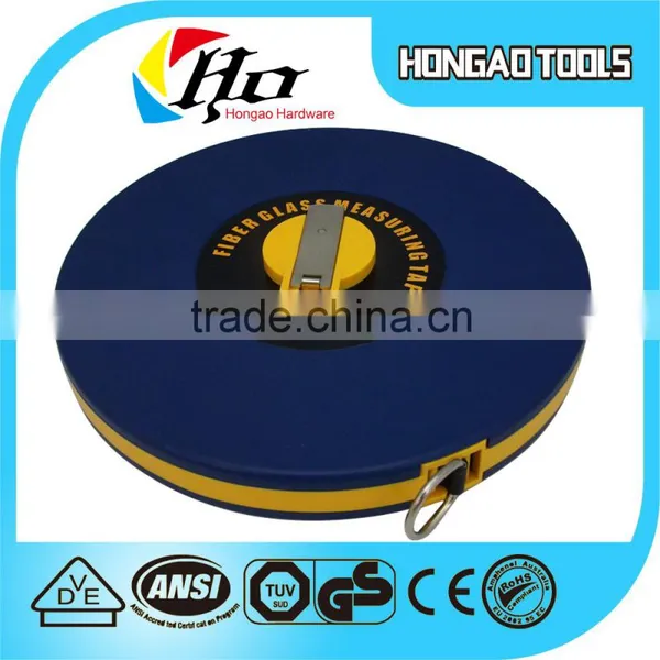 50m 165ft ABS Case Machinist Tape Measure With High Qulity Fiberglass Measure Tape photo-3