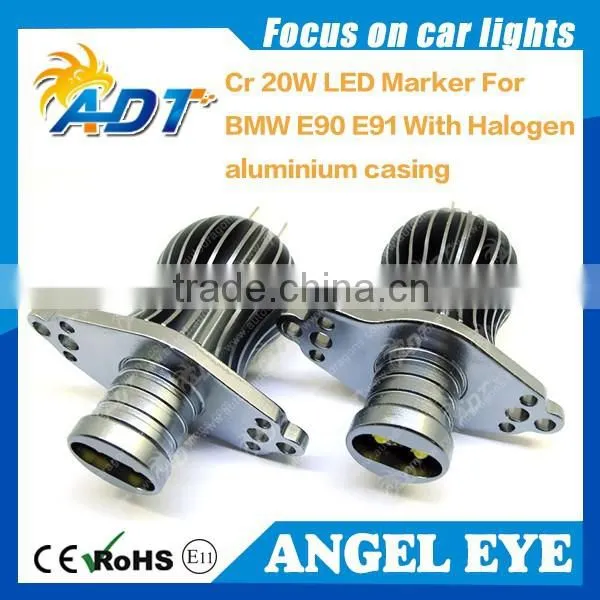 Car 64W 32W 20W LED Angel Eyes Marker for BMW E91 E90 Headlight