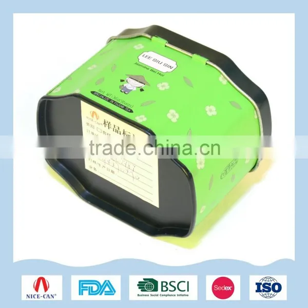 Special Shape Tea Tin Can With Airtight Lid photo-4