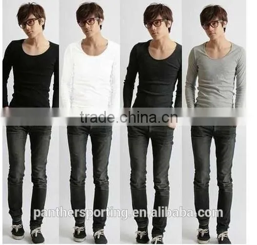 T-shirt Wholesale China, Cotton Couple Shirt, Mens T Shirt, Long Sleeve Shirt Sports Wear photo-2