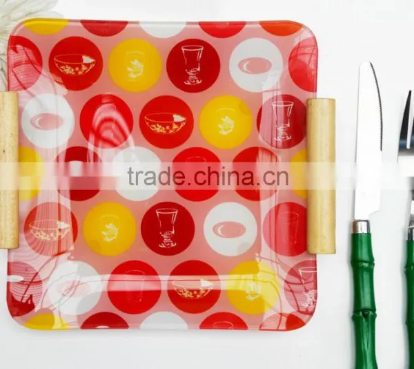 2015 New Sell Well Clear Glass Plate Product photo-3