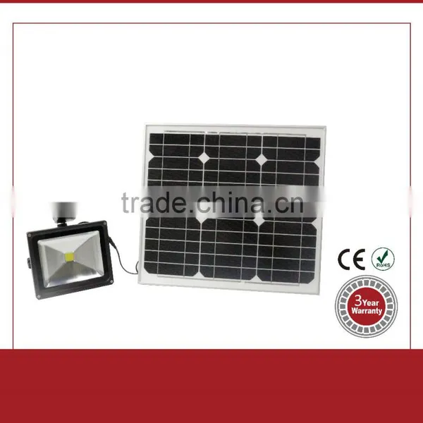 High Brightness PIR Motion Sensor 10w Outdoor Led Solar Flood Light photo-4