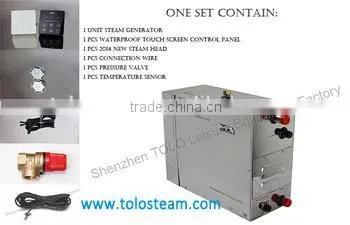 Steam Powered Electric Generator for Wet Steam Sauna photo-2