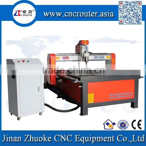 Jinan CNC Router Machine For Rosewood Maple ZK-1325 1300*2500MM With 3.2KW Water Cooling Spindle Ball Screw Transmission photo-2