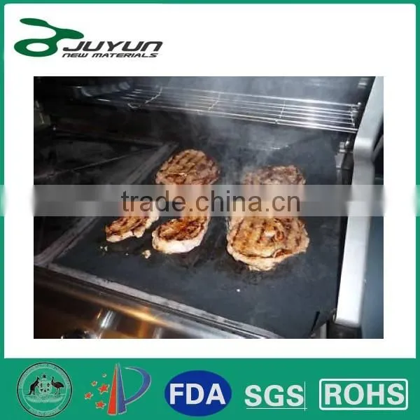BBQ GRILL AND OVEN MATS AS SEEN ON TV SET OF 2 BLACK MATS photo-2