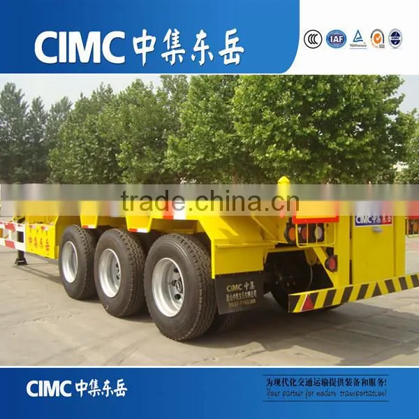 CIMC Competitive Price 40ft Container Chassis Skeleton Trailer photo-6