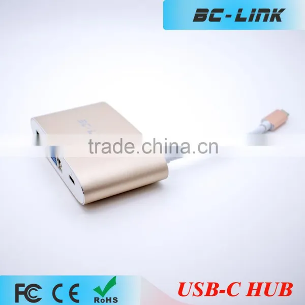 Top Quality 7 Port Usb Hub 3.0 Type C With HDMl,VGA