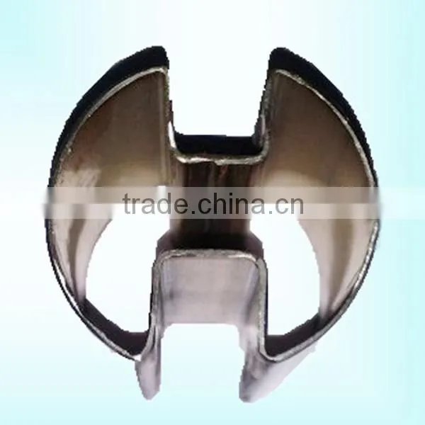 Good Quality Reasonable Price AISI 201 Stainless Steel Double Slot Tubes/pipes
