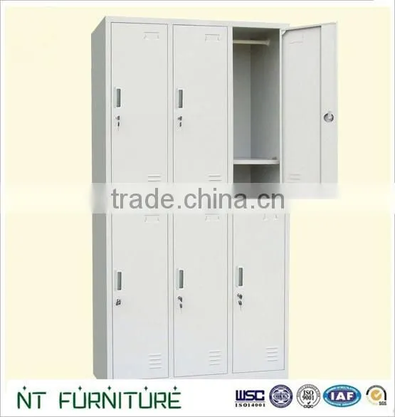 Promotion Best Selling Manufacturer,steel 6 Doors Clothes Cabinet Locker photo-3