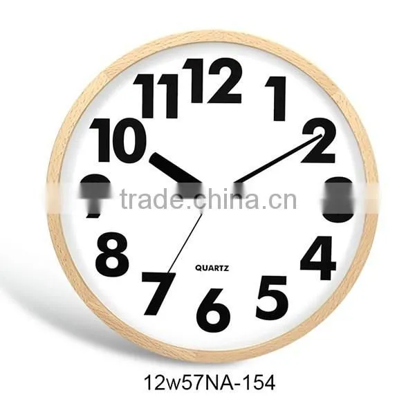 12 Inch Novelty Trendy Youngtown Quartz Wood Clock (12W57NA-152) photo-2