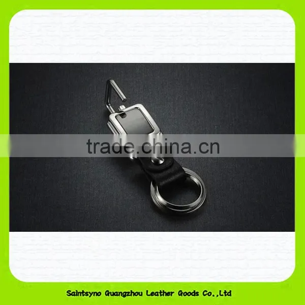 15129 Wholesale New Design Embossed Leather Car Key Chain photo-5