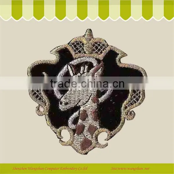 High Quality Brand Logo Embroidery Emblem