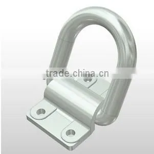 Heavy Complete Lashing Ring With Plate Drilled to Weld