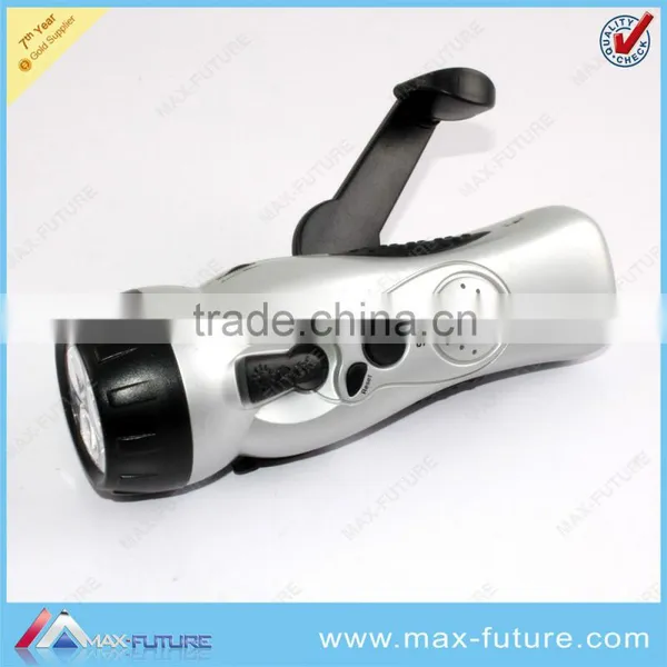 F-1718 4in1 Radio Flashlight,Emergency Cellphone Charger,FM Radio photo-2