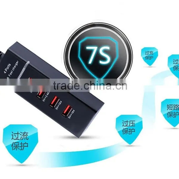 4 USB Port Wall Charger, 4 USB Port Wall Charger With US/EU Plug, China Manufacturer photo-6