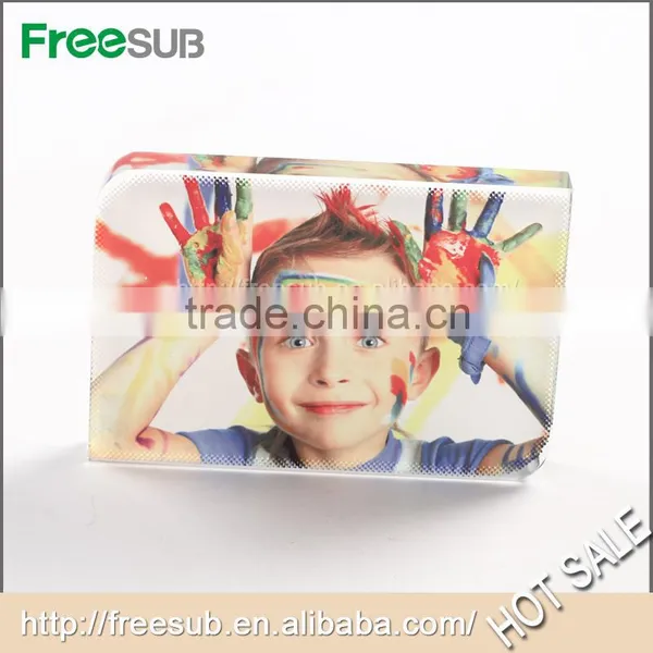 Hotsale L150*H100*W20mm Smooth Angle Square Blank Sublimation 3d Photo Crystal photo-4