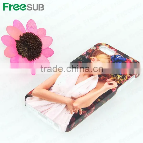 Wholesale Metal White Color Customed 2D 3d Sublimation Case for Iphone 5 photo-3