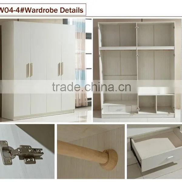 Cheap Wardrobe Closet With Cabinet photo-2