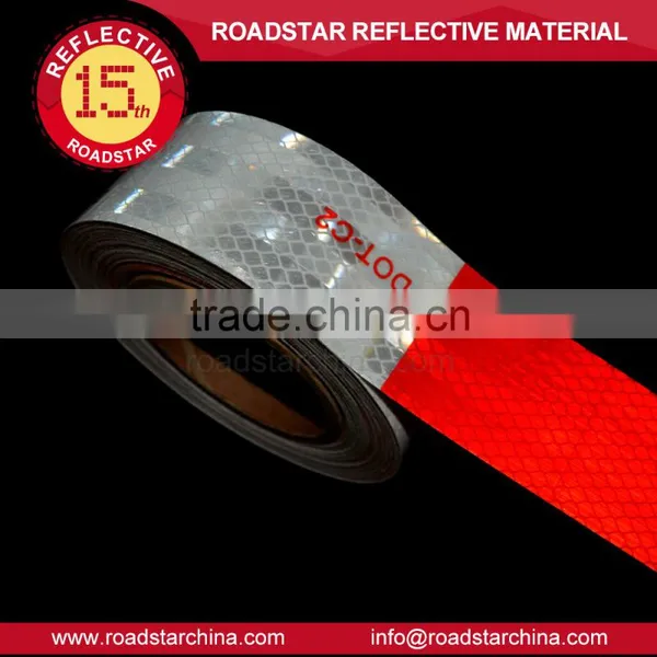 DOT Red& White Reflective Tape for Truck photo-5