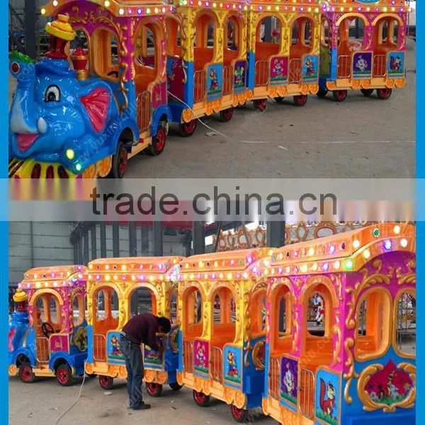 2016 Hot Sale High Quality 12v Mini Electric Trackless Mall Trains for Children photo-5
