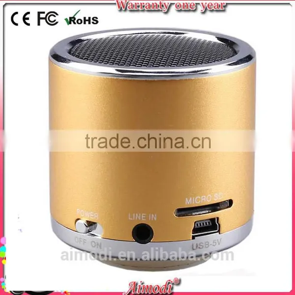 Gold Member Manufacturer Supply Mini Speaker Portable photo-2