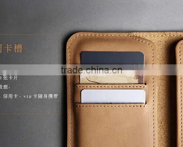 Multifunction Leather Phone Wallet Soft Real Leather photo-3