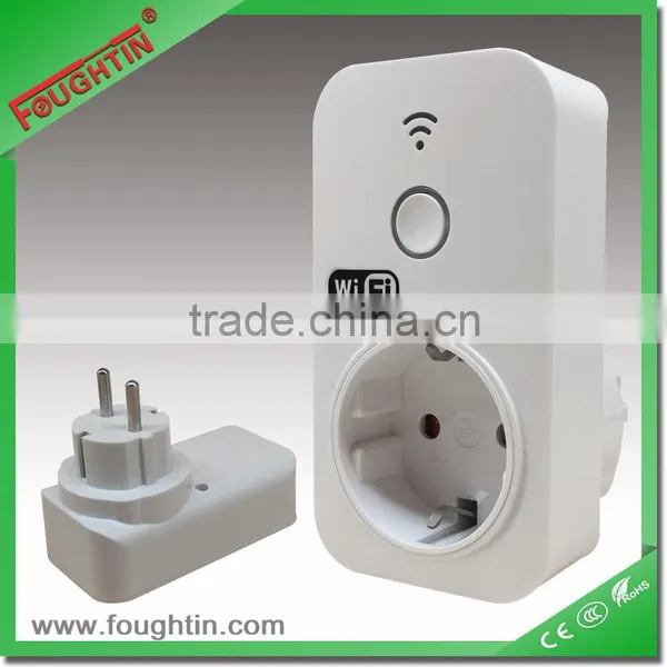 Home Smart Wall Timer Socket Residential European Standard Smart Wifi Socket