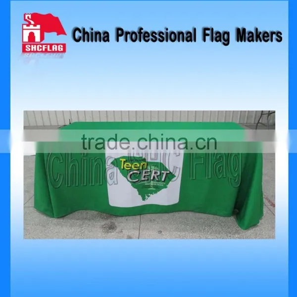 Customized Design Printed Promotion Event Show 6ft/8ft Table Covers photo-5