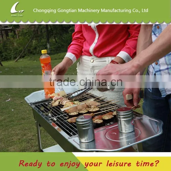 High Quality Folding Charcoal Bbq for Outdoor Barbecue photo-5