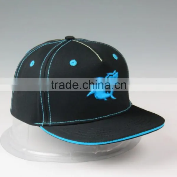 Round Flat Brim Snapback Hats for Children photo-2