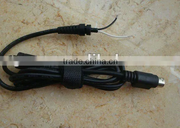 laptop adapter power cable with different dc tip size for selection