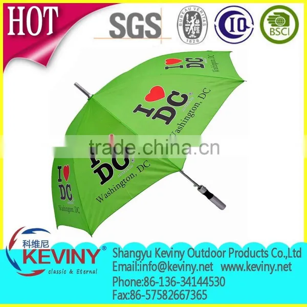 Bumbershoot Printing Umbrella Straight Auto Open Cheap Umbrella photo-5