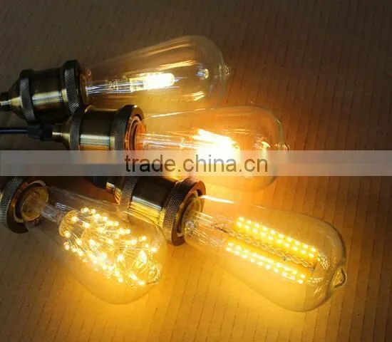Fireworks LED Light E27 ST64 Edison Vintage Flower Bulb Lamp Decorative Cafe Star photo-3
