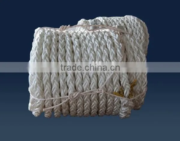 8 Strand Polypropylene Monofilament and Multifilament Mooring Rope photo-5