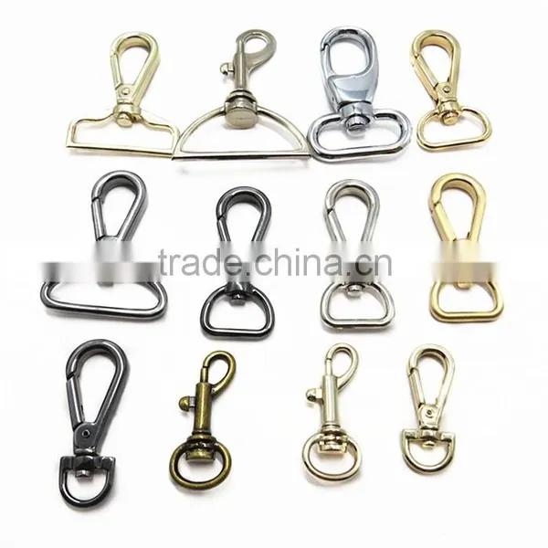 Newest Gold Color D Ring Metal Snap Hook For Bags photo-6