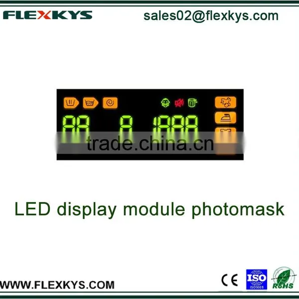 Light-tight Black PC Film Used on LED Display Module for Washing Machine photo-4