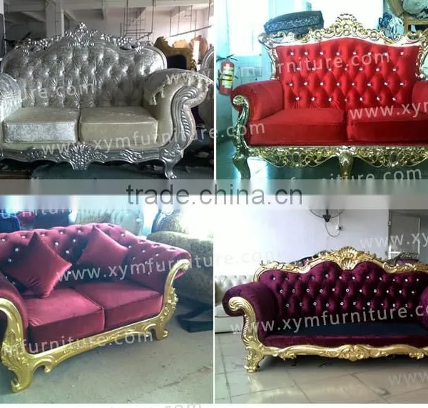 Hot Sale Classical Fabric Living Room Furniture Sofa photo-2